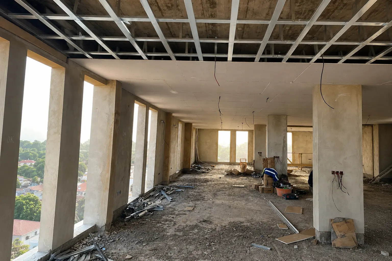 The Hive commercial fit-out by ESK — view 1